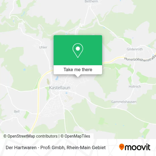 Der Hartwaren - Profi Gmbh map