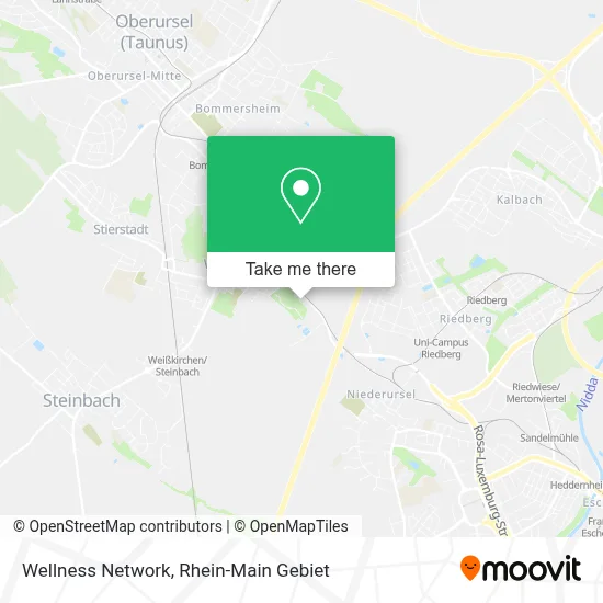 Wellness Network map