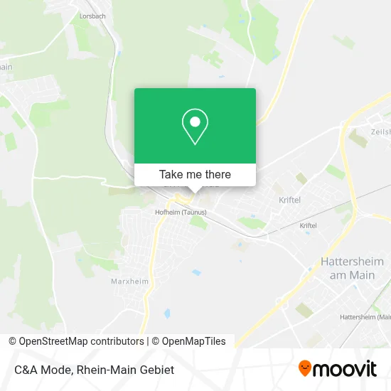 C&A Mode map