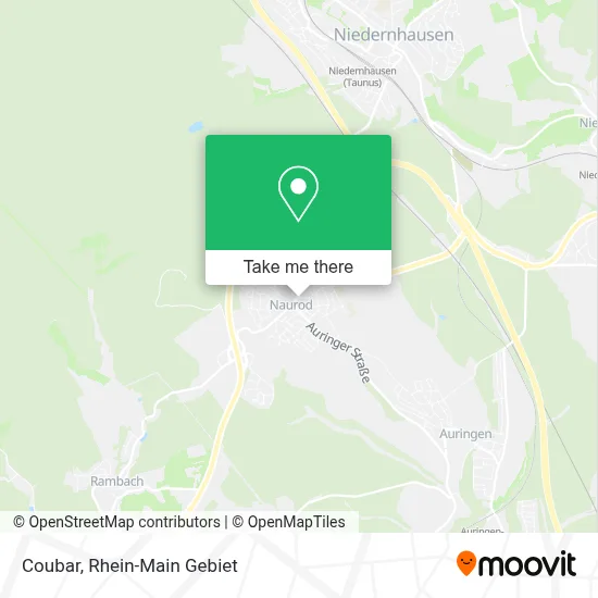 Coubar map