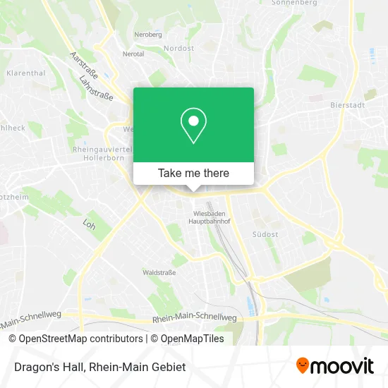 Dragon's Hall map