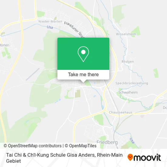 Tai Chi & Ch'I-Kung Schule Gisa Anders map