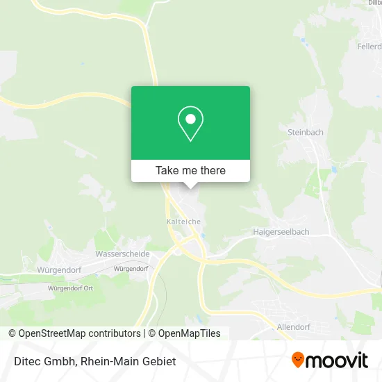 Ditec Gmbh map