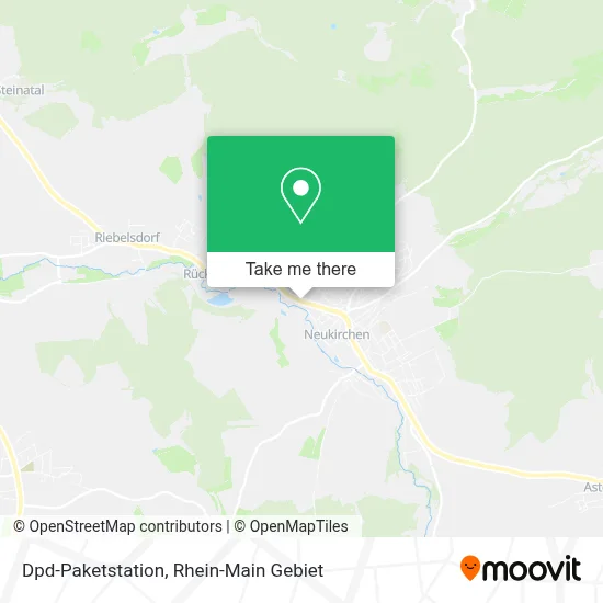 Dpd-Paketstation map