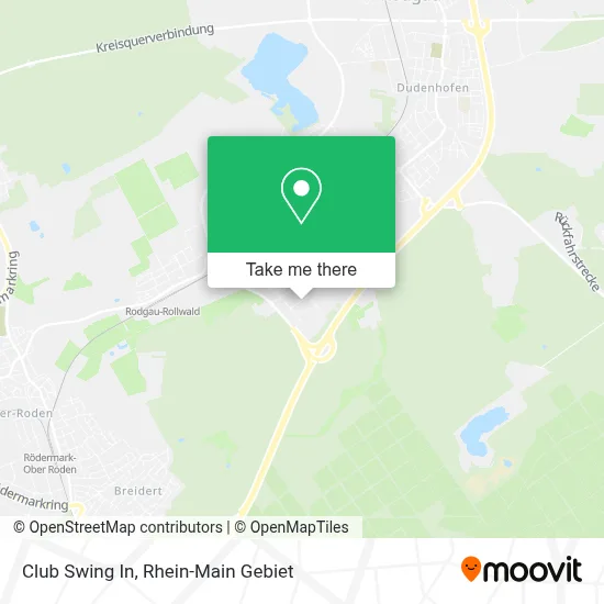 Club Swing In map