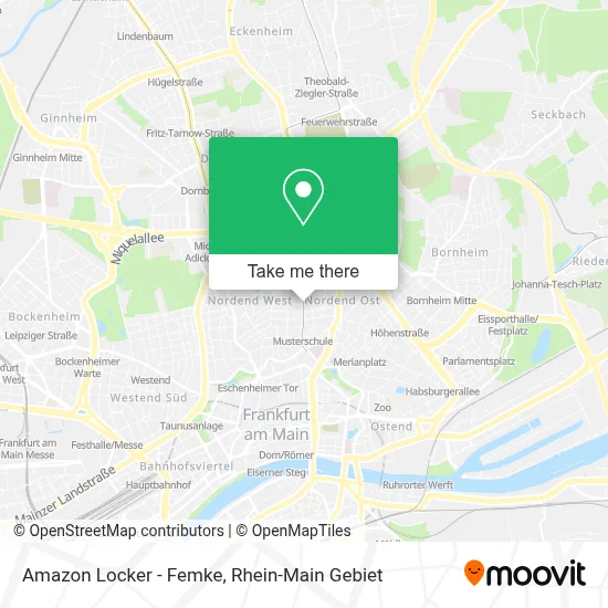 Amazon Locker - Femke map