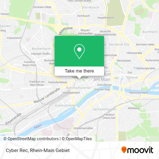 Cyber Rec map