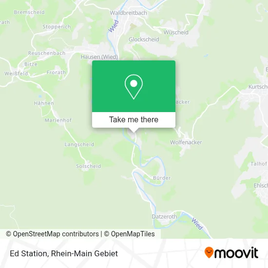 Ed Station map