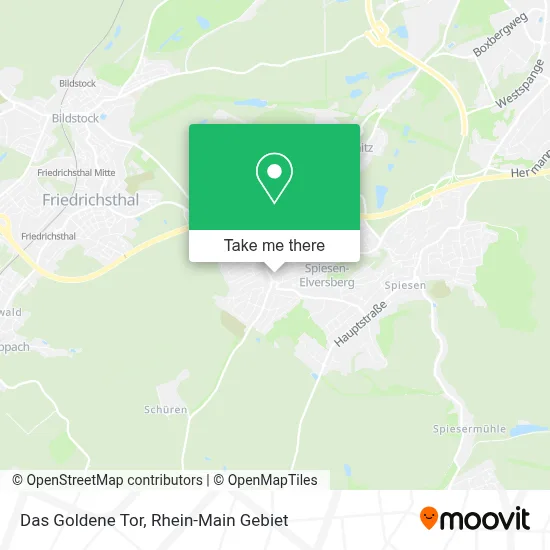 Das Goldene Tor map