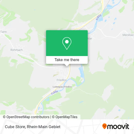 Cube Store map
