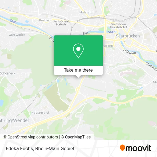 Edeka Fuchs map