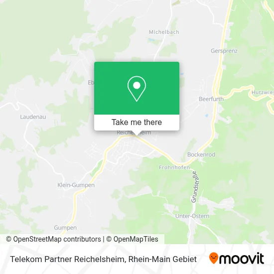 Telekom Partner Reichelsheim map
