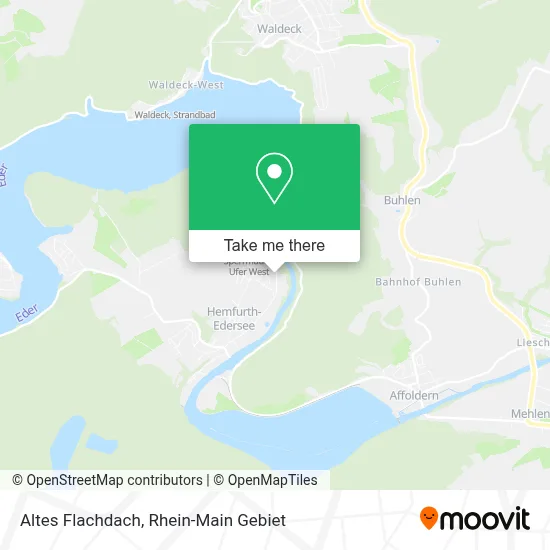Altes Flachdach map
