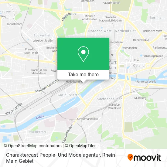 Charaktercast People- Und Modelagentur map