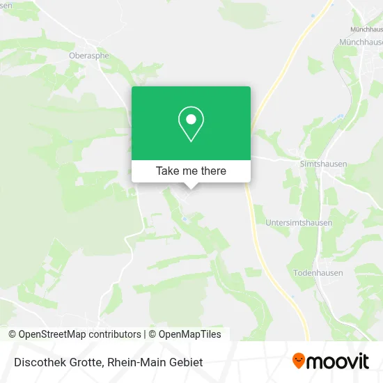 Discothek Grotte map