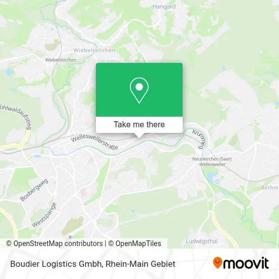 Boudier Logistics Gmbh map