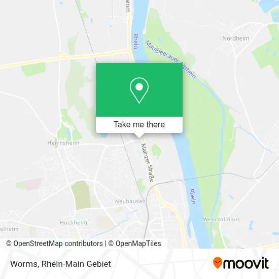 Worms map