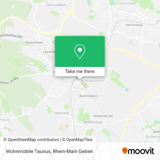 Wohnmobile Taunus map