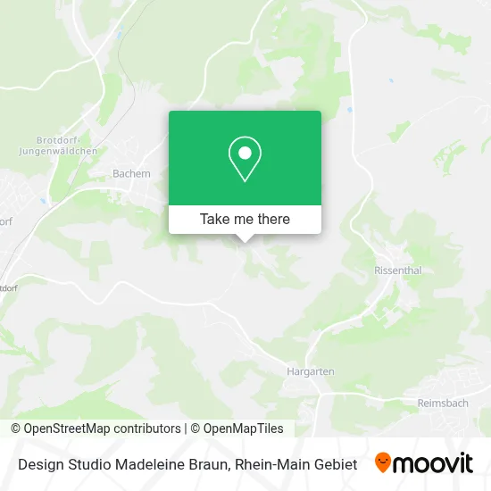 Design Studio Madeleine Braun map