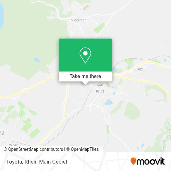 Toyota map