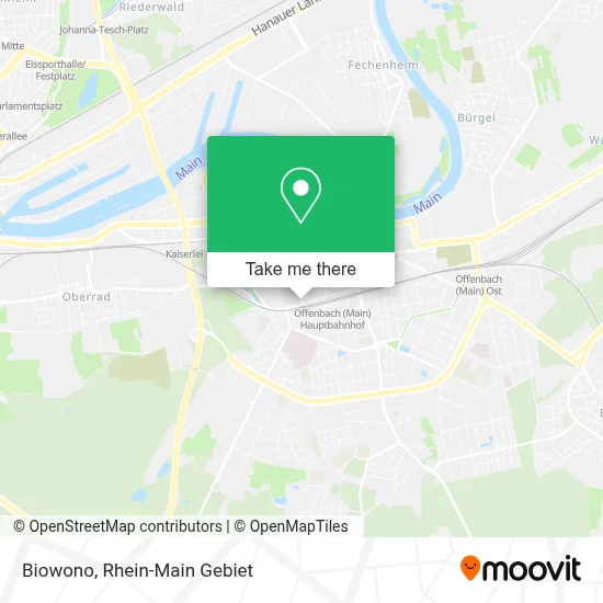Biowono map