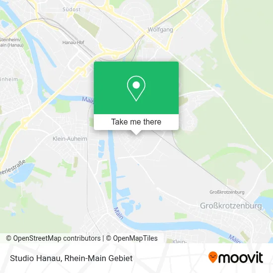Studio Hanau map