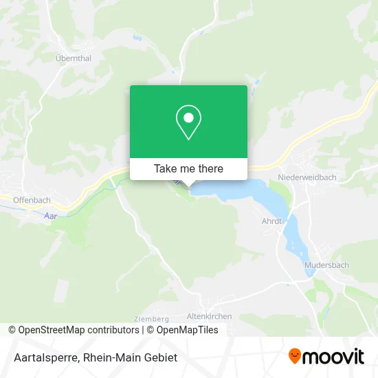 Aartalsperre map