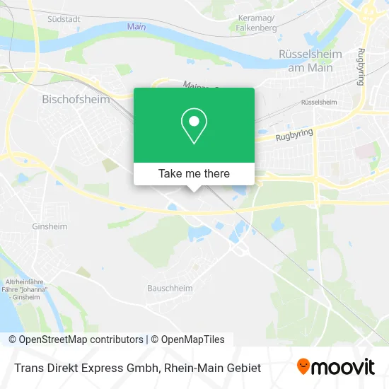 Trans Direkt Express Gmbh map