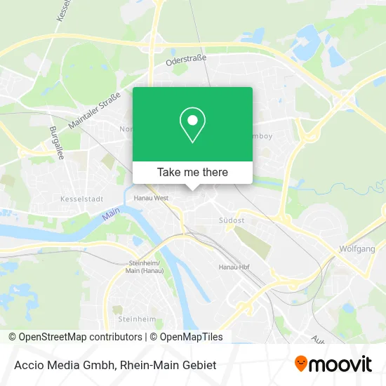 Accio Media Gmbh map