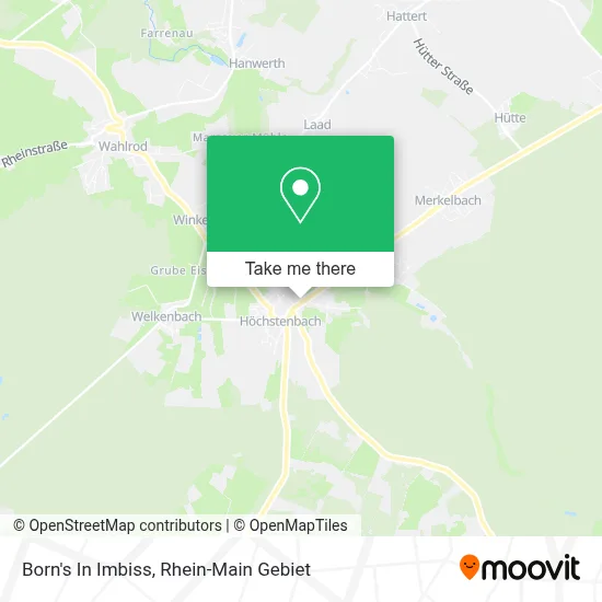 Born's In Imbiss map