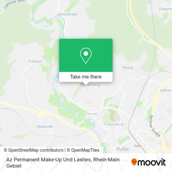 Az Permanent Make-Up Und Lashes map