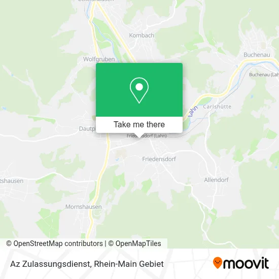 Az Zulassungsdienst map