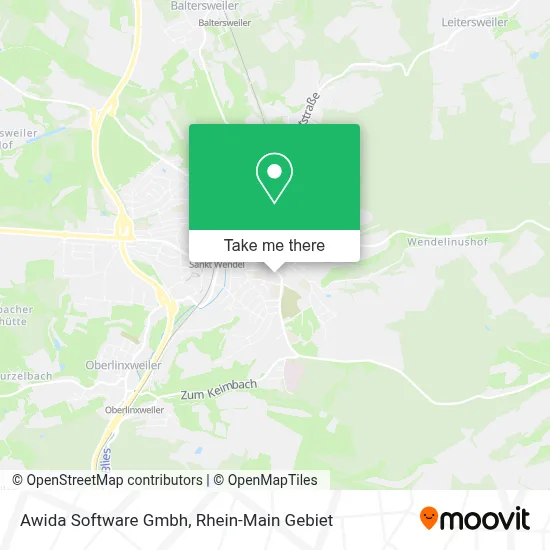 Awida Software Gmbh map