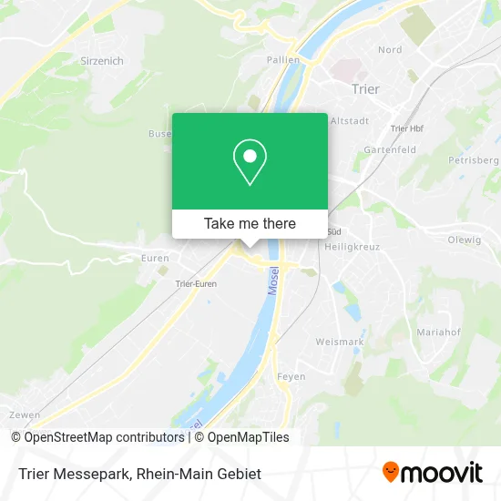Trier Messepark map