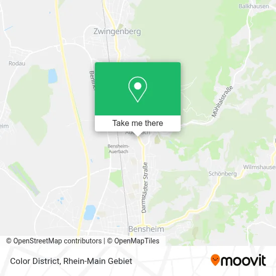 Color District map