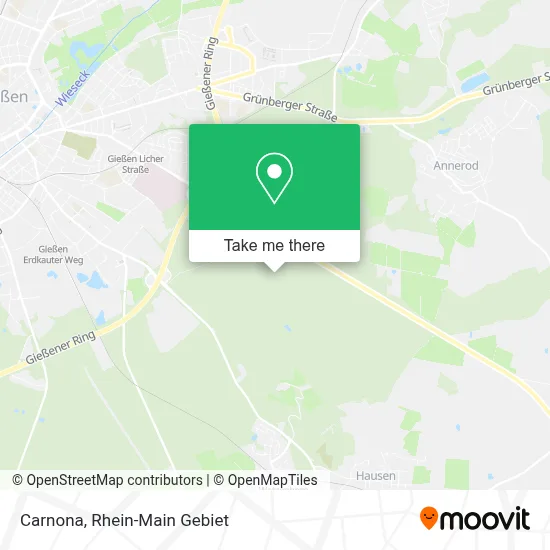 Carnona map