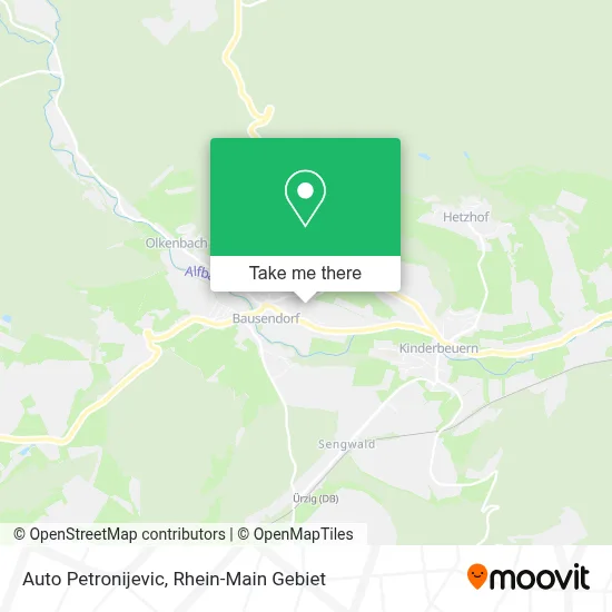 Auto Petronijevic map