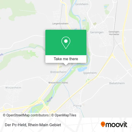 Der Pc-Held map