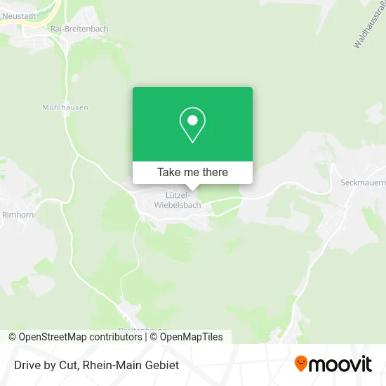 Drive by Cut map