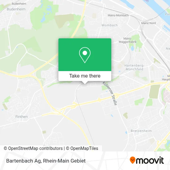 Bartenbach Ag map