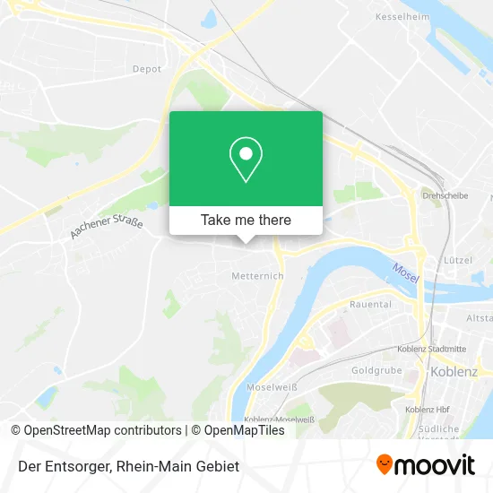 Der Entsorger map