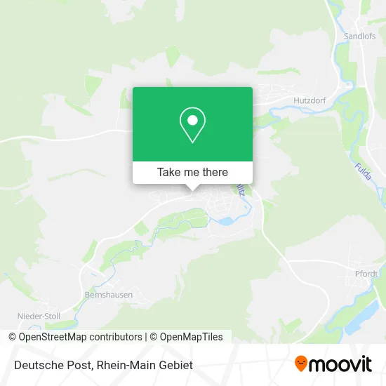Deutsche Post map