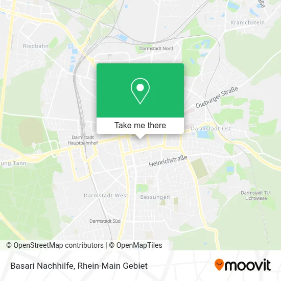 Basari Nachhilfe map