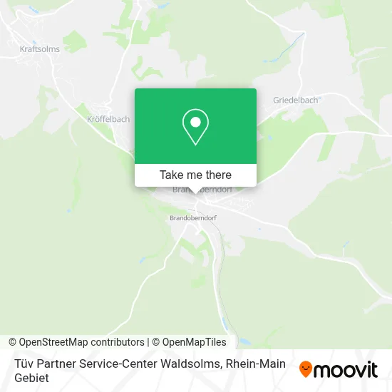 Tüv Partner Service-Center Waldsolms map