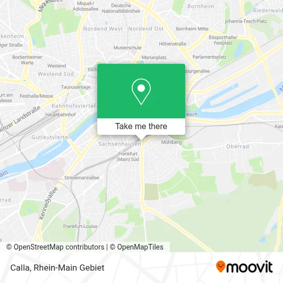 Calla map