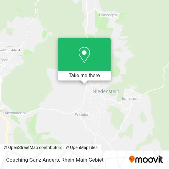 Coaching Ganz Anders map