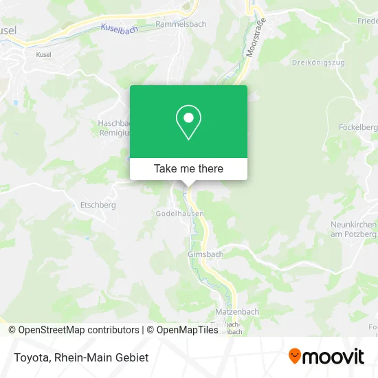 Toyota map