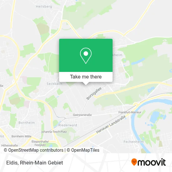Eldis map