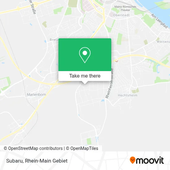 Subaru map