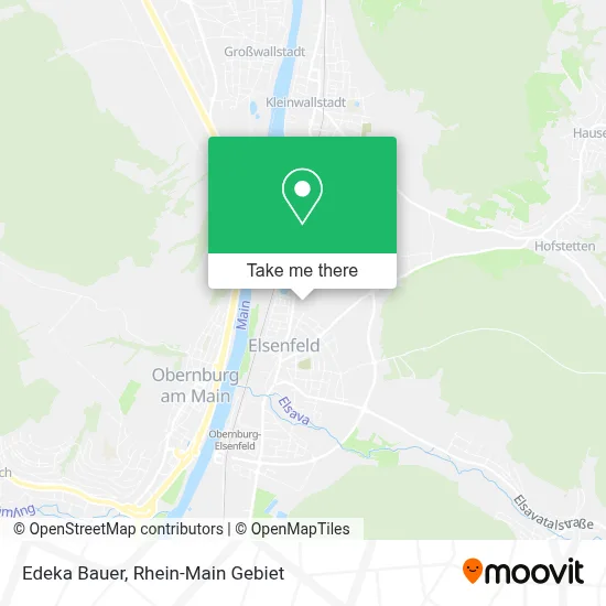 Edeka Bauer map